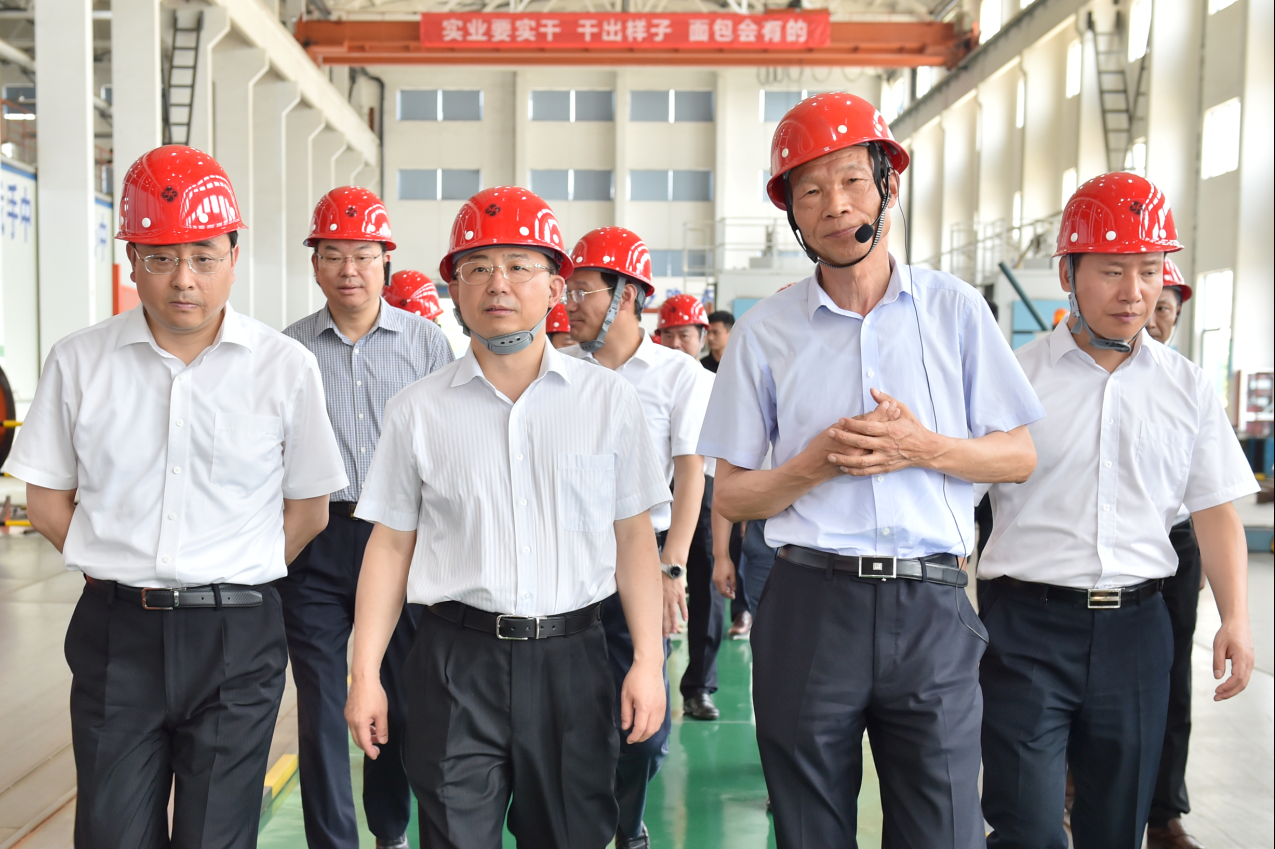 吳政隆省長鼓勵上上電纜：“精、專、特、外、創(chuàng)”戰(zhàn)略思路要繼續(xù)發(fā)揚光大