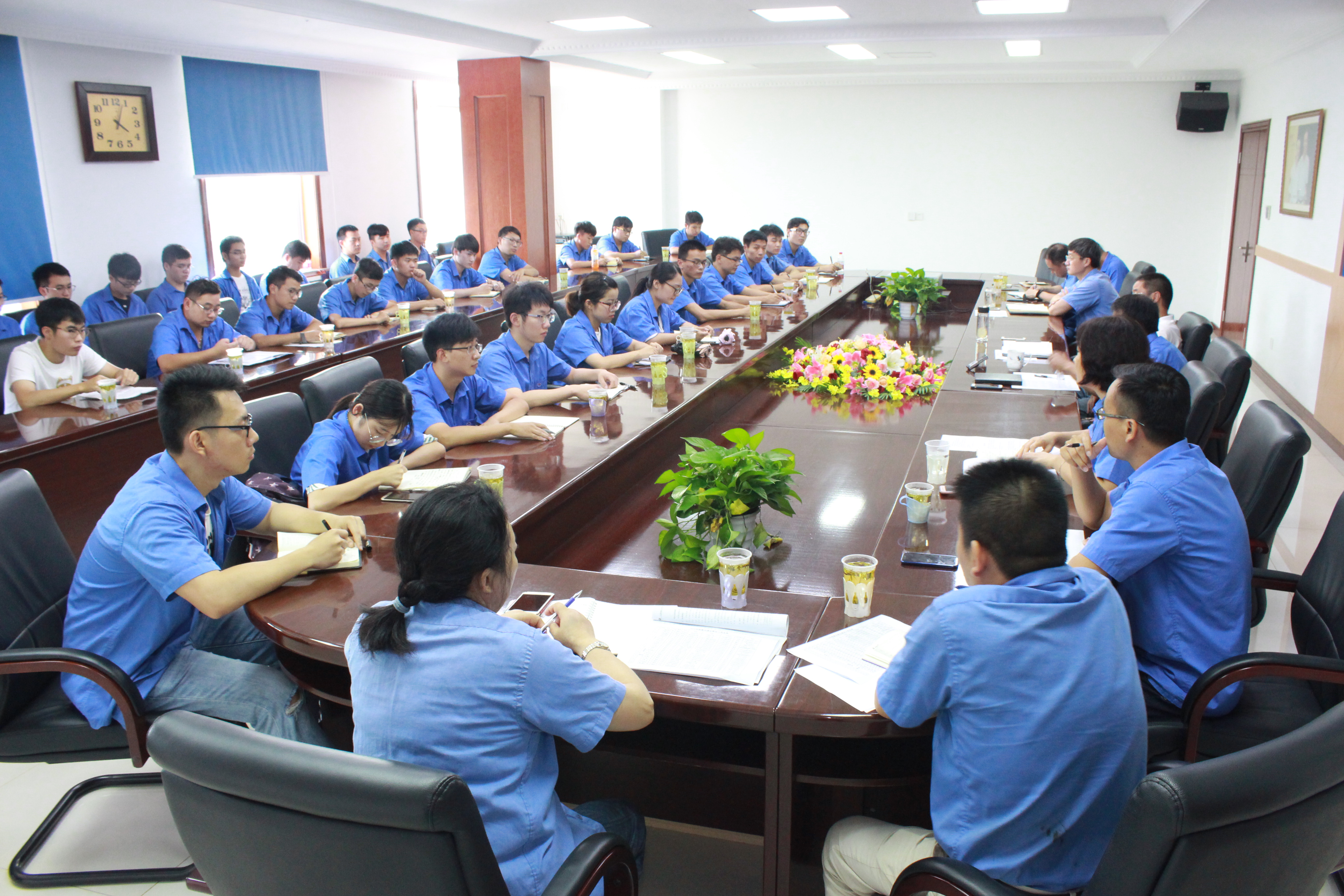 “你的想法，我在意”——上上電纜召開2018年新進大學(xué)生溝通座談會